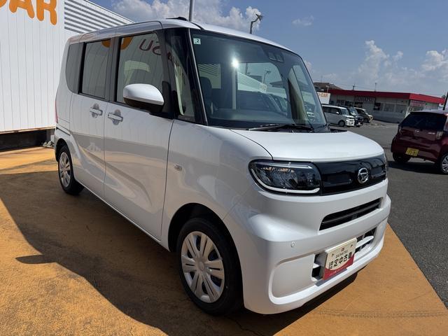 タントX新車保証継承付 弊社デモカーUP車 オーディオレス バックカメラ付 スマートキー 片側電動スライドドア 衝突軽減ブレーキ 横滑り防止装置 アイドリングストップ クリアランスソナー(福岡県)の中古車