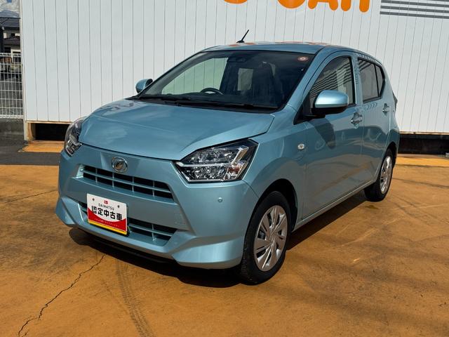 ミライースＸ　ＳＡIII新車保証継承付　弊社デモカーＵＰ車　オーディオレス　ＬＥＤヘッドライト　衝突軽減ブレーキ　オートマチックハイビーム　横滑り防止装置　アイドリングストップ　クリアランスソナー　純正アルミホイール（福岡県）の中古車