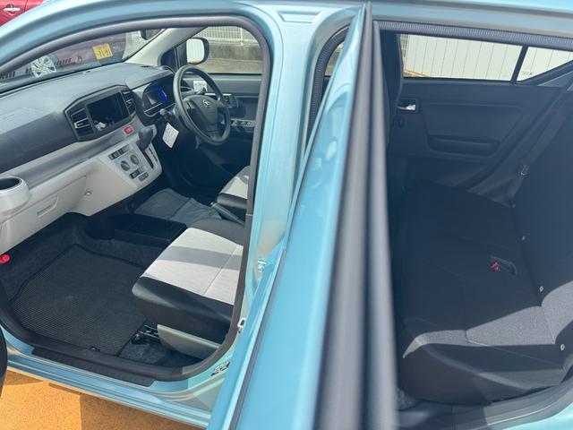 ミライースＸ　ＳＡIII新車保証継承付　弊社デモカーＵＰ車　オーディオレス　ＬＥＤヘッドライト　衝突軽減ブレーキ　オートマチックハイビーム　横滑り防止装置　アイドリングストップ　クリアランスソナー　純正アルミホイール（福岡県）の中古車