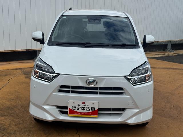 ミライースＧ　ＳＡIII新車保証継承付　弊社デモカーＵＰ車　オーディオレス　オートライト　ＬＥＤヘッドライト　衝突軽減ブレーキ　横滑り防止装置　アイドリングストップ　クリアランスソナー　純正アルミホイール（福岡県）の中古車