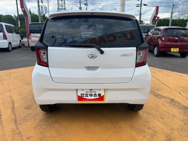 ミライースＧ　ＳＡIII新車保証継承付　弊社デモカーＵＰ車　オーディオレス　オートライト　ＬＥＤヘッドライト　衝突軽減ブレーキ　横滑り防止装置　アイドリングストップ　クリアランスソナー　純正アルミホイール（福岡県）の中古車