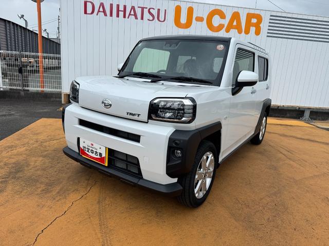 タフトG新車保証継承付 弊社デモカーUP車 オーディオレス バックカメラ付 LEDヘッドライト 衝突軽減ブレーキ クルーズコントロール 横滑り防止装置 アイドリングストップ クリアランスソナー(福岡県)の中古車