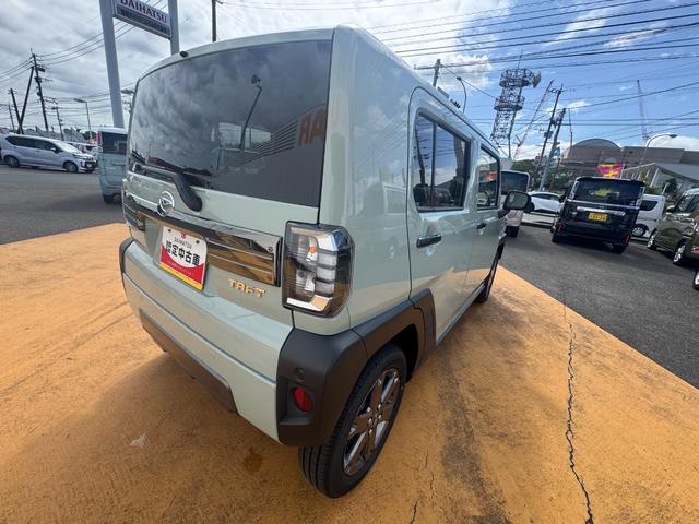 タフトＧ　ダーククロムベンチャー弊社デモカーＵＰ車　新車保証継承（福岡県）の中古車