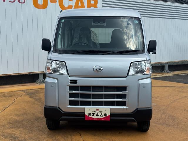 ハイゼットカーゴＤＸ新車保証継承付　弊社デモカーＵＰ車　両側スライドドア　衝突軽減ブレーキ　横滑り防止装置　アイドリングストップ　クリアランスソナー（福岡県）の中古車