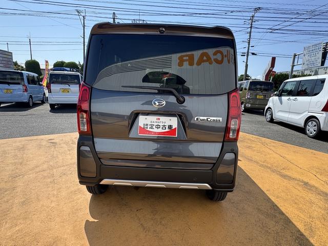タントファンクロス新車保証継承付 弊社デモカーUP車 ディスプレイオーディオ バックカメラ Bluetooth 両側電動スライドドア LEDヘッドライト 衝突軽減ブレーキ アイドリングストップ クリアランスソナー(福岡県)の中古車