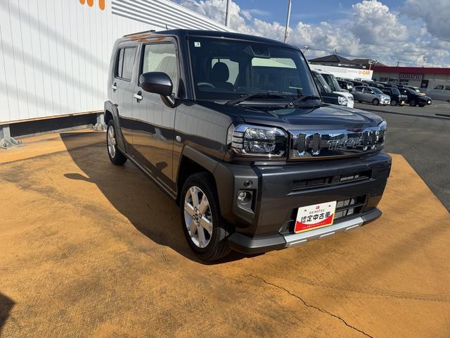 タフトＧ　クロムベンチャー新車保証継承付　弊社デモカーＵＰ車　オーディオレス　バックカメラ付　クルーズコントロール　オートライト　ＬＥＤヘッドライト　衝突軽減ブレーキ　横滑り防止装置　アイドリングストップ　純正アルミホイール（福岡県）の中古車