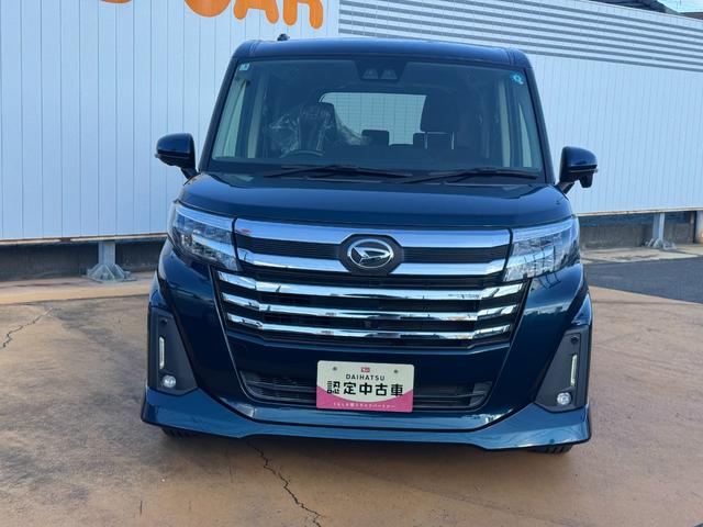 トールカスタムGオーディオレス バックカメラ 両側電動スライドドア クルーズコントロール LEDヘッドライト 衝突軽減ブレーキ 横滑り防止装置 アイドリングストップ クリアランスソナー 純正アルミホイール(福岡県)の中古車