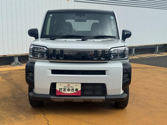 タフトＧ　ダーククロムベンチャー新車保証継承付　弊社デモカーＵＰ車　オーディオレス　バックカメラ付　クルーズコントロール　ＬＥＤヘッドライト　衝突軽減ブレーキ　横滑り防止装置　アイドリングストップ　クリアランスソナー（福岡県）の中古車