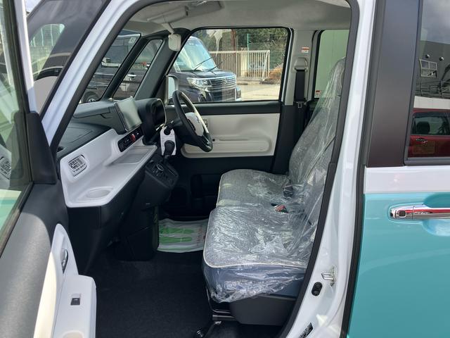 ムーヴキャンバスストライプスＧ　ワンオーナー走行距離無制限１２ヶ月保証付き　Ｗパワースライドドア　Ｂｔオーディオ　前後誤発進抑制　点検記録簿付　セキュリティーアラーム　シートヒータ　バックカメラ付　禁煙　ＵＳＢ入力　プッシュスタートスマートキー（大分県）の中古車