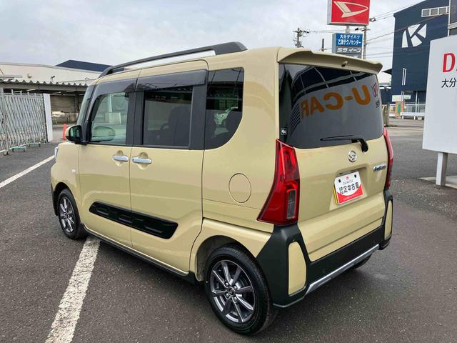 タントファンクロス ワンオーナー走行距離無制限12ヶ月保証付き 衝突軽減システム 両側オートドア シートヒータ 禁煙車 ワンオーナー オートLED レーンキープアシスト Bカメラ LEDヘットライト キーレスエントリー スマートキ−(大分県)の中古車