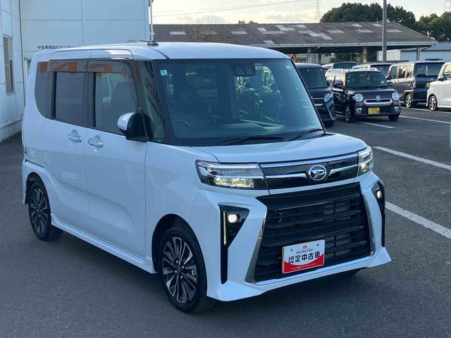 タントカスタムＲＳ　ワンオーナー走行距離無制限１２ヶ月保証付き　タ−ボ　サポカー　スマートキ　ＡＨＢ　車線逸脱　１オーナー　キーレスエントリー　アルミホイール　記録簿　ＥＣＯアイドル　Ｗ電動ドア　シートヒータ　Ａライト　リアカメラ（大分県）の中古車