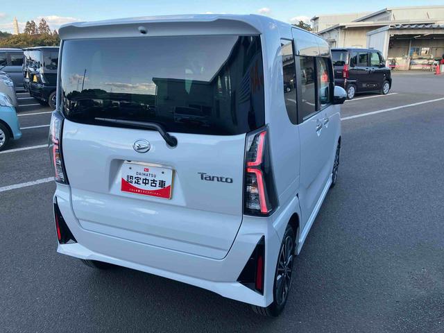 タントカスタムＲＳ　ワンオーナー走行距離無制限１２ヶ月保証付き　タ−ボ　サポカー　スマートキ　ＡＨＢ　車線逸脱　１オーナー　キーレスエントリー　アルミホイール　記録簿　ＥＣＯアイドル　Ｗ電動ドア　シートヒータ　Ａライト　リアカメラ（大分県）の中古車