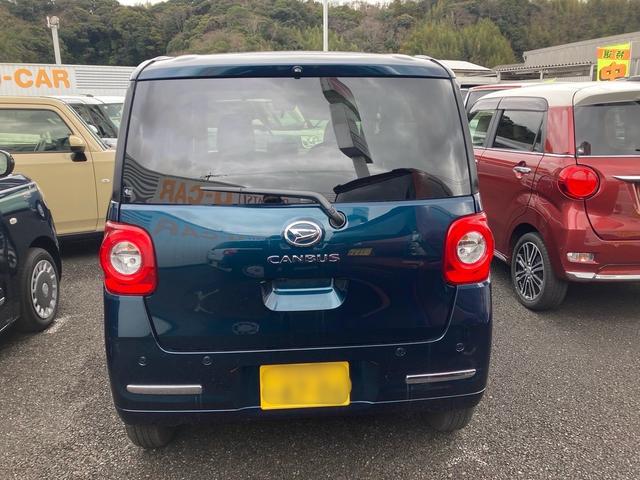 ムーヴキャンバスセオリーＧ　ｅｃｏ　ＩＤＬＥ非装着車　ワンオーナー走行距離無制限１２ヶ月保証付き　両側自動ドア　ブレーキサポート　ワンオーナー　シートヒーター　バックモニター　キーフリーキー　スマートキー　レーンアシスト　ＬＥＤヘッドランプ　衝突安全ボディ　記録簿（大分県）の中古車