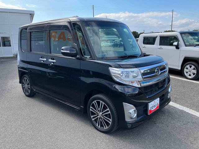 タントカスタムＲＳ　トップエディションＳＡ走行距離無制限１２ヶ月保証付き　タ−ボ　盗難防止　ｉストップ　ナビ付き　ＢＴ接続　横滑り防止機能　メモリナビ　ＵＳＢ入力　エアバッグ　禁煙車　記録簿　ＤＶＤ　アルミホイール　スマートキー　オートライト（大分県）の中古車