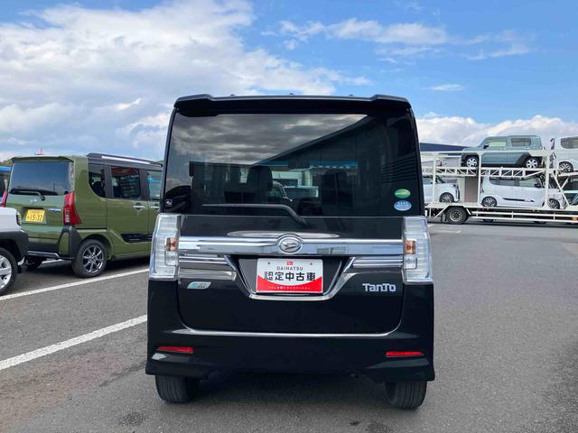 タントカスタムＲＳ　トップエディションＳＡ走行距離無制限１２ヶ月保証付き　タ−ボ　盗難防止　ｉストップ　ナビ付き　ＢＴ接続　横滑り防止機能　メモリナビ　ＵＳＢ入力　エアバッグ　禁煙車　記録簿　ＤＶＤ　アルミホイール　スマートキー　オートライト（大分県）の中古車