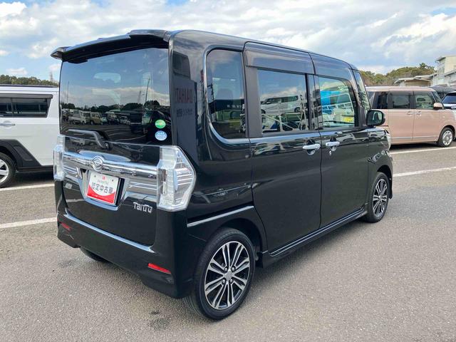 タントカスタムＲＳ　トップエディションＳＡ走行距離無制限１２ヶ月保証付き　タ−ボ　盗難防止　ｉストップ　ナビ付き　ＢＴ接続　横滑り防止機能　メモリナビ　ＵＳＢ入力　エアバッグ　禁煙車　記録簿　ＤＶＤ　アルミホイール　スマートキー　オートライト（大分県）の中古車