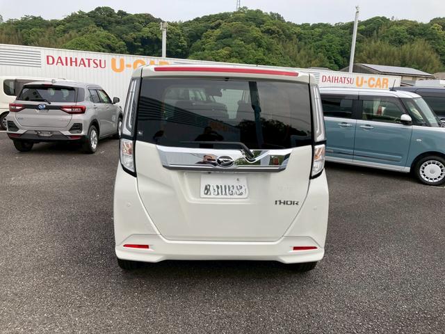 トールカスタムＧ　ターボ　ワンオーナー走行距離無制限１２ヶ月保証付き　左右電動スライドドア　追突被害軽減ブレーキ　ワンオーナー車　リアカメラ　キーフリー　ＴＶ　ターボエンジン　アルミホイール　禁煙車　スマートキー　オートライト　記録簿（大分県）の中古車