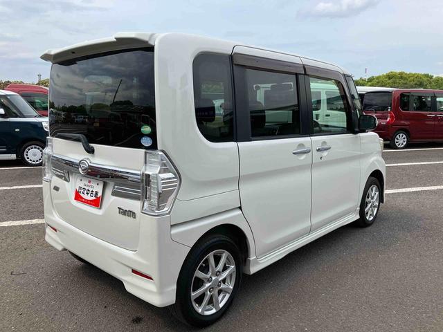 タントカスタムＸ　ＳＡ走行距離無制限１２ヶ月保証付き　点検記録簿　スマ−トキ−　ＡＵＸ接続　ＵＳＢ入力　ブルートゥース　片側電動両側スライドドア　イモビ　アルミ　禁煙　カーナビ　ＡＵＴＯライト　横滑り防止　キーレス　ＡＢＳ（大分県）の中古車