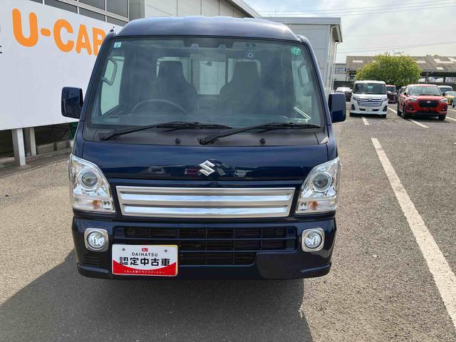 スーパーキャリイＸ走行距離無制限１２ヶ月保証付き　ＡＵＸ接続　ＤＶＤ再生機能　カーナビ　ＥＴＣ車載器　ドラレコ　パートタイム４ＷＤ　メンテナンスノート　ＡＵＴＯライト　ダブルエアバッグ　禁煙　運転席エアバック　ＡＢＳ（大分県）の中古車