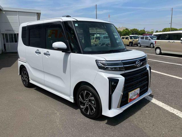 タントカスタムＸ　ワンオーナー走行距離無制限１２ヶ月保証付き　リモコンキー　衝突回避　Ｗパワースライドドア　アイドリングストップ機能　ブルートゥースオーディオ　禁煙　ＵＳＢ接続　レーンキープ　Ｂカメラ　ＬＥＤライト　オートＬＥＤ（大分県）の中古車