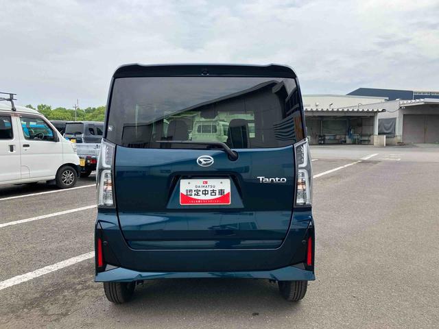 タントカスタムＸ　ワンオーナー走行距離無制限１２ヶ月保証付き　踏み間違い防止　アイドリングＳＴＯＰ　キーフリーキー　バックカメラ付　両パワースライドドア　シートヒーター付き　スマートキー＆プッシュスタート　ハイビームアシスト　禁煙（大分県）の中古車