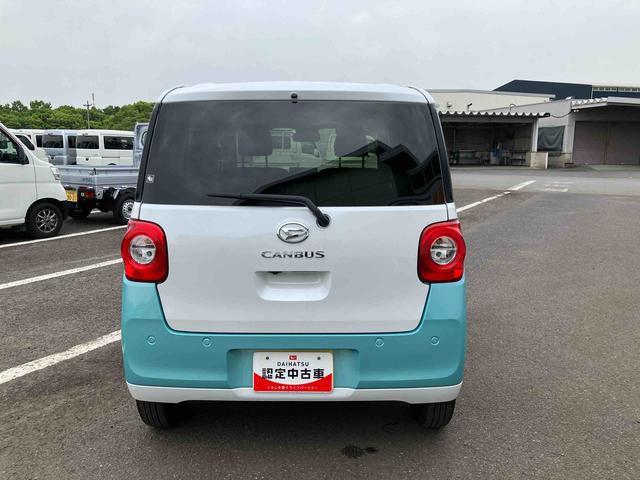 ムーヴキャンバスストライプスＧ　ワンオーナー走行距離無制限１２ヶ月保証付き　両側パワードア　スマートキーＰスタート　軽減ブレーキ　禁煙　リアカメラ　セキュリティ　ＬＥＤライト　レーンキープ　オートＬＥＤ　シ−トヒ−タ−　キーフリーシステム（大分県）の中古車