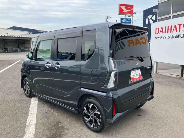 タントカスタムＸ　ワンオーナー走行距離無制限１２ヶ月保証付き　片側電動スライドドア　踏み間違い防止　アイドリングＳＴＯＰ　キーフリーキー　バックカメラ付　シートヒーター付き　スマートキー＆プッシュスタート　ハイビームアシスト　禁煙（大分県）の中古車
