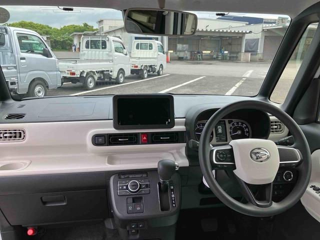 ムーヴキャンバスストライプスＧ　ワンオーナー走行距離無制限１２ヶ月保証付き　両側パワードア　スマートキーＰスタート　軽減ブレーキ　禁煙　リアカメラ　セキュリティ　ＬＥＤライト　レーンキープ　オートＬＥＤ　シ−トヒ−タ−　アイドリングストップ機能（大分県）の中古車