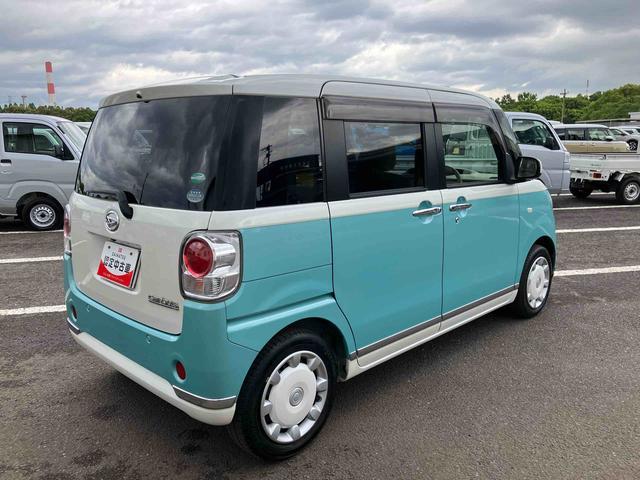 ムーヴキャンバスＧメイクアップ　ＳＡIII走行距離無制限１２ヶ月保証付き　ＡＵＴＯライト　禁煙　両側パワスラドア　盗難防止　ナビ　横滑り防止機能　車線逸脱防止　スマートキー　バックモニター　ＤＶＤ再生　オートマチックハイビーム　記録簿　ＡＢＳ（大分県）の中古車