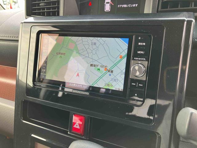 トールＧターボ　ＳＡII走行距離無制限１２ヶ月保証付き　ブレーキサポート　プッシュスタートスマートキー　横滑り防止機能　オートクルーズ　オートライト　ナビ　キーフリーシステム　Ｂカメラ　ターボ　ＤＶＤ　アイドリングストップ（大分県）の中古車