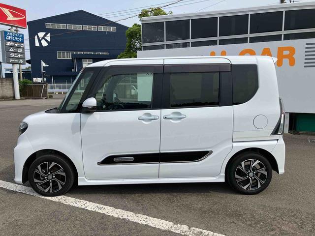 タントカスタムＸセレクション走行距離無制限１２ヶ月保証付き　ＵＳＢ入力　衝突軽減ブレーキサポート　禁煙　ＬＥＤランプ　Ｂカメラ　スマキー　セキュリティ　エコアイドル　キーレス　ナビ　シートヒータ　アルミ　車線逸脱警報　Ａライト（大分県）の中古車