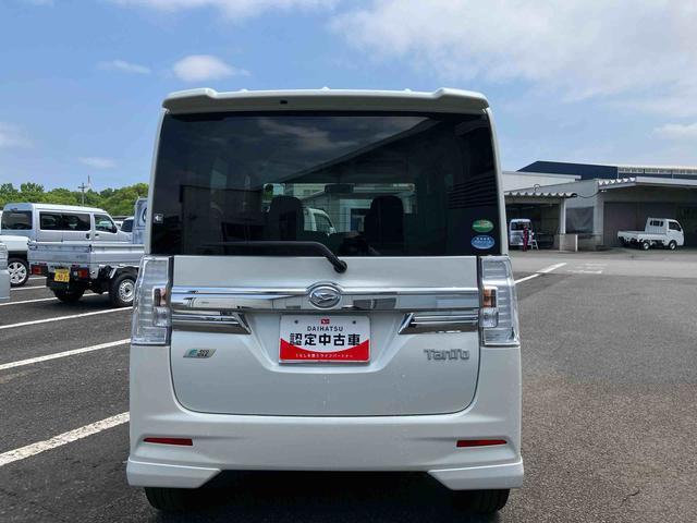 タントカスタムＲＳ　スマートセレクションＳＡ走行距離無制限１２ヶ月保証付き　禁煙　ターボ車　盗難警報装置　キーフリーシステム　アルミホイール　オートライト　Ｗエアバック　記録簿　エアバック　ＡＢＳ　両側スライドドア　Ｓキー　ｅｃｏＩＤＬＥ（大分県）の中古車