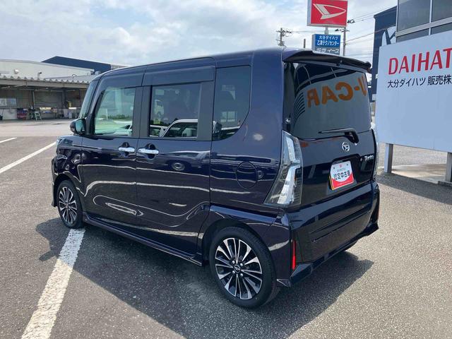 タントカスタムＲＳ　ワンオーナー走行距離無制限１２ヶ月保証付き　アイドリングＳ　ＰＣＳ　車線逸脱警報装置　禁煙　タ−ボ　ワンオーナ車　オートハイビーム　ＬＥＤライト　スマキー　Ｂカメラ　シートヒーター　キーフリー　オートライト　ＡＷ（大分県）の中古車
