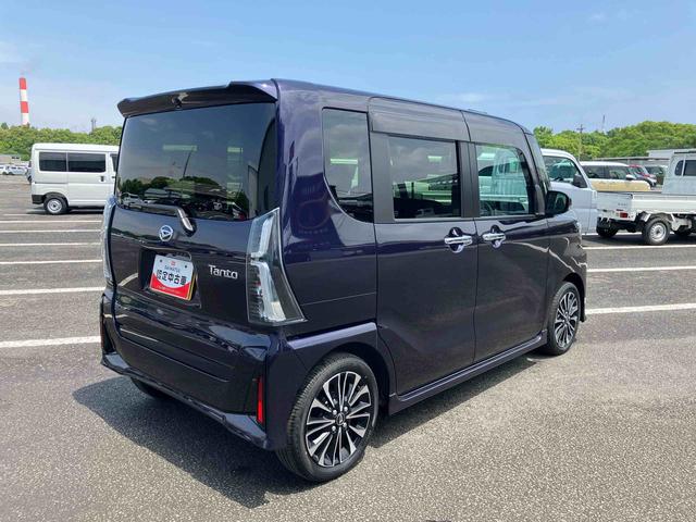 タントカスタムＲＳ　ワンオーナー走行距離無制限１２ヶ月保証付き　アイドリングＳ　ＰＣＳ　車線逸脱警報装置　禁煙　タ−ボ　ワンオーナ車　オートハイビーム　ＬＥＤライト　スマキー　Ｂカメラ　シートヒーター　キーフリー　オートライト　ＡＷ（大分県）の中古車
