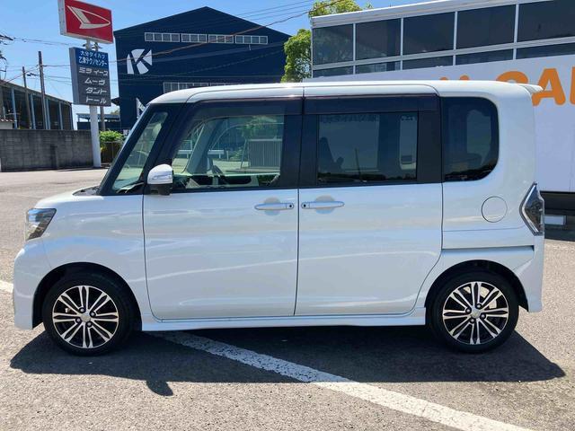タントカスタムＲＳ　トップエディションＳＡIII走行距離無制限１２ヶ月保証付き　両側オートスライドドア　ＬＤＡ　禁煙　シートヒータ　ＢＬＵＥＴＯＯＴＨ　オートＬＥＤ　Ａライト　ドラレコ　Ｂカメラ　ＥＳＣ　盗難防止装置　ターボエンジン　キーレス（大分県）の中古車