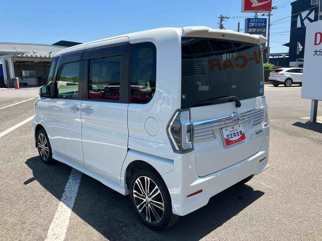 タントカスタムＲＳ　トップエディションＳＡIII走行距離無制限１２ヶ月保証付き　両側オートスライドドア　ＬＤＡ　禁煙　シートヒータ　ＢＬＵＥＴＯＯＴＨ　オートＬＥＤ　Ａライト　ドラレコ　Ｂカメラ　ＥＳＣ　盗難防止装置　ターボエンジン　キーレス（大分県）の中古車