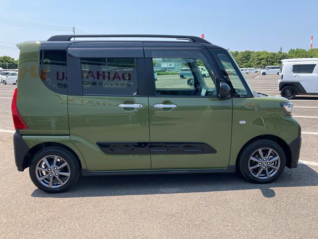 タントファンクロス　ワンオーナー走行距離無制限１２ヶ月保証付き　アイドリングストップ車　レーダーブレーキ　１オーナー　両側オートスライドドア　ＡＨＢ　バックモニター　車線逸脱警報　運転席シートヒーター　禁煙車　イモビライザー　記録簿（大分県）の中古車