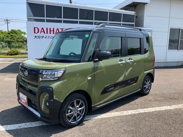 タントファンクロス　ワンオーナー走行距離無制限１２ヶ月保証付き　アイドリングストップ車　レーダーブレーキ　１オーナー　両側オートスライドドア　ＡＨＢ　バックモニター　車線逸脱警報　運転席シートヒーター　禁煙車　イモビライザー　記録簿（大分県）の中古車