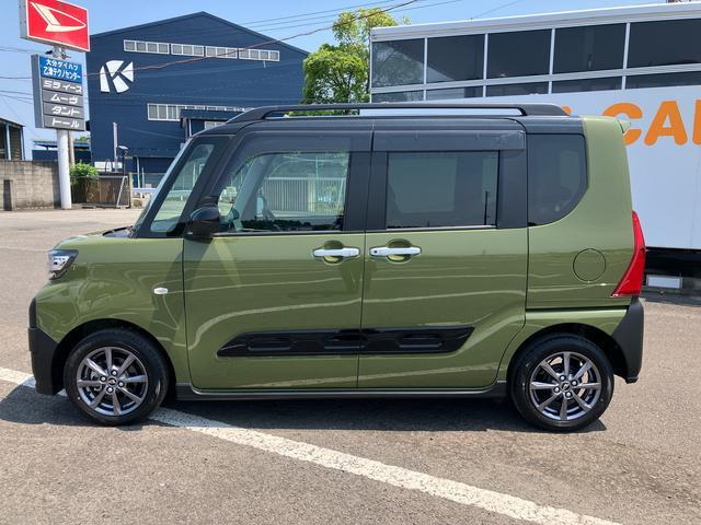 タントファンクロス　ワンオーナー走行距離無制限１２ヶ月保証付き　アイドリングストップ車　レーダーブレーキ　１オーナー　両側オートスライドドア　ＡＨＢ　バックモニター　車線逸脱警報　運転席シートヒーター　禁煙車　イモビライザー　記録簿（大分県）の中古車