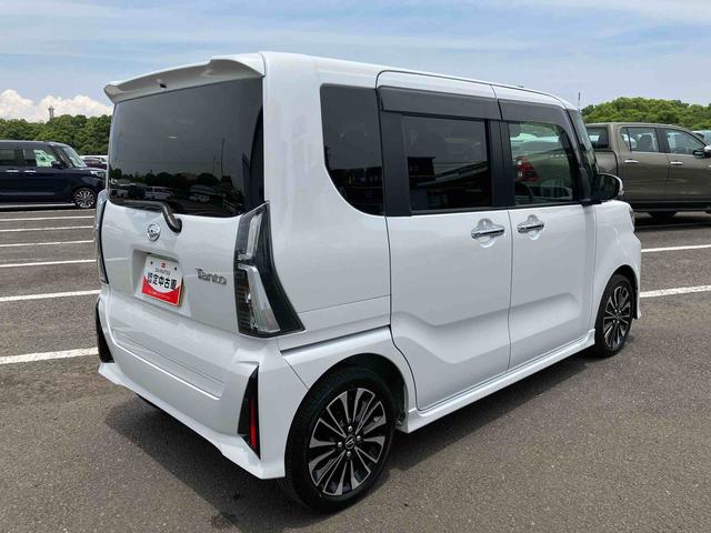 タントカスタムＲＳ　ワンオーナー走行距離無制限１２ヶ月保証付き　ＰＣＳ　車線逸脱警報装置　禁煙　タ−ボ　ワンオーナ車　オートハイビーム　ＬＥＤライト　スマキー　Ｂカメラ　シートヒーター　キーフリー　オートライト　衝突安全ボディ　ＡＷ（大分県）の中古車