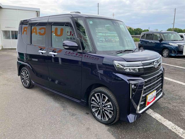 タントカスタムＲＳ　ワンオーナー走行距離無制限１２ヶ月保証付き　アイドリングＳ　ＰＣＳ　車線逸脱警報装置　禁煙　タ−ボ　ワンオーナ車　オートハイビーム　ＬＥＤライト　スマキー　Ｂカメラ　シートヒーター　キーフリー　オートライト　ＡＷ（大分県）の中古車