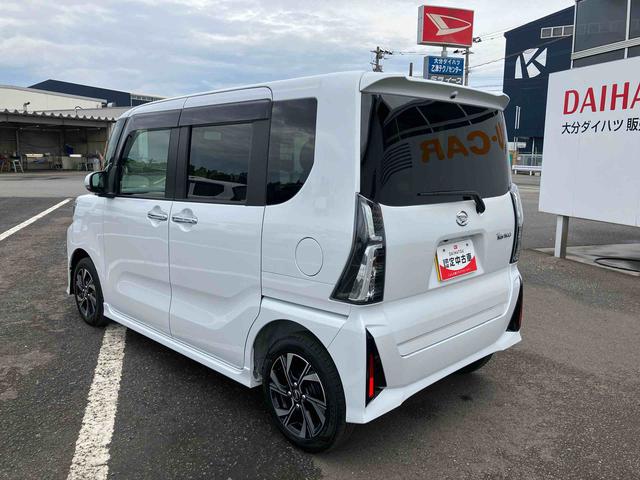 タントカスタムＸ　ワンオーナー走行距離無制限１２ヶ月保証付き　衝突軽減Ｂ　Ａストップ　両自動ドア　Ｂカメ　シートヒータ　ＡＨＢ　禁煙　車線逸脱警報装置　スマートキ−　リモコンキー　ＬＥＤライト　衝突安全ボディ　ＡＵＴＯライト　ＡＷ（大分県）の中古車