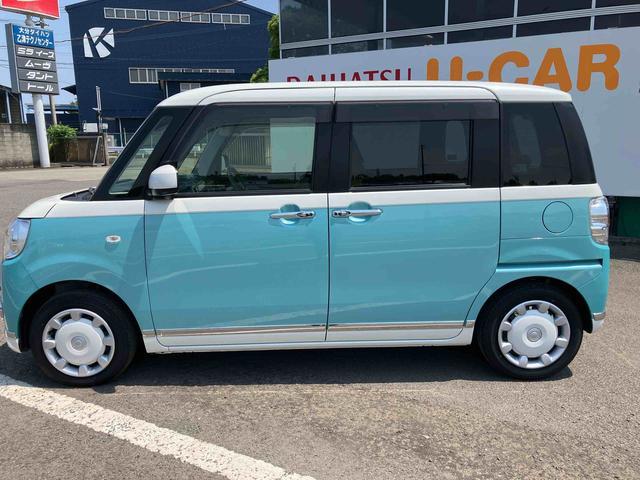 ムーヴキャンバスＧメイクアップリミテッド　ＳＡIII走行距離無制限１２ヶ月保証付き　車線逸脱防止　禁煙　Ｂｌｕｅｔｏｏｔｈオーディオ　左右電動スライドドア　カーナビ　横滑防止　ＵＳＢ　ＡＵＴＯライト　ハイビームアシスト　整備記録簿　ドライブレコーダー（大分県）の中古車
