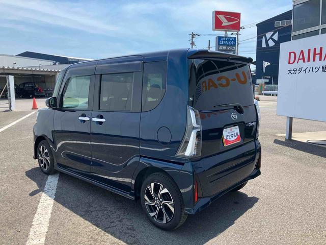 タントカスタムＸ　ワンオーナー走行距離無制限１２ヶ月保証付き　衝突軽減Ｂ　Ｂカメ　シートヒータ　ＡＨＢ　禁煙　車線逸脱警報装置　スマートキ−　リモコンキー　ＬＥＤライト　衝突安全ボディ　ＡＵＴＯライト　盗難防止　ワンオーナー　ＡＷ（大分県）の中古車