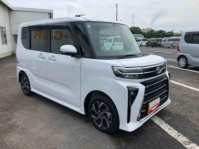 タントカスタムＸ　ワンオーナー走行距離無制限１２ヶ月保証付き　衝突軽減Ｂ　Ａストップ　ブルートゥース　両自動ドア　Ｂカメ　シートヒータ　ＡＨＢ　禁煙　ＵＳＢ接続　車線逸脱警報装置　スマートキ−　リモコンキー　ＬＥＤライト　盗難防止（大分県）の中古車