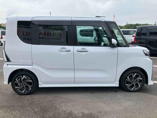 タントカスタムＸ　ワンオーナー走行距離無制限１２ヶ月保証付き　衝突軽減Ｂ　Ａストップ　ブルートゥース　両自動ドア　Ｂカメ　シートヒータ　ＡＨＢ　禁煙　ＵＳＢ接続　車線逸脱警報装置　スマートキ−　リモコンキー　ＬＥＤライト　盗難防止（大分県）の中古車
