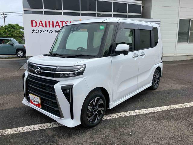 タントカスタムＸ　ワンオーナー走行距離無制限１２ヶ月保証付き　衝突軽減Ｂ　Ａストップ　ブルートゥース　両自動ドア　Ｂカメ　シートヒータ　ＡＨＢ　禁煙　ＵＳＢ接続　車線逸脱警報装置　スマートキ−　リモコンキー　ＬＥＤライト　盗難防止（大分県）の中古車