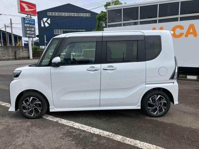 タントカスタムＸ　ワンオーナー走行距離無制限１２ヶ月保証付き　衝突軽減Ｂ　Ａストップ　ブルートゥース　両自動ドア　Ｂカメ　シートヒータ　ＡＨＢ　禁煙　ＵＳＢ接続　車線逸脱警報装置　スマートキ−　リモコンキー　ＬＥＤライト　盗難防止（大分県）の中古車