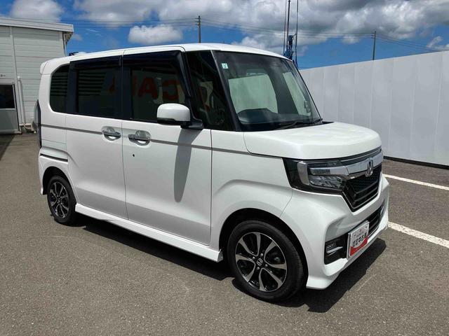 Ｎ−ＢＯＸカスタムＧ・Ｌホンダセンシング走行距離無制限１２ヶ月保証付き　Ｂカメ　禁煙　アルミ　ＣＭＢＳ　アクティブクルーズコントロール　記録簿　キーレスエントリー　スマ−トキ−　メモリナビ　横滑防止　フルタイム４ＷＤ　アイドルＳＴＯＰ　ナビ（大分県）の中古車