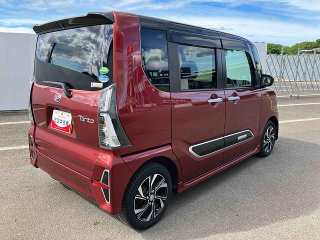 タントカスタムＸ走行距離無制限１２ヶ月保証付き　キーレススタート　スマートキープッシュスタート　ｉ−ｓｔｏｐ　両側自動ドア　衝突被害軽減装置　ブルートゥース　カーナビ　Ｂモニタ　禁煙　オートＬＥＤ　イモビライザー（大分県）の中古車